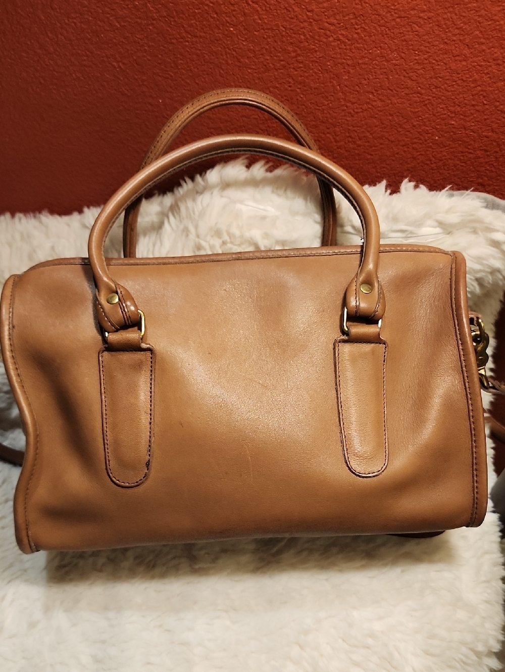 Vintage Coach Satchel/Crossbody Bag - Picture 4 of 16